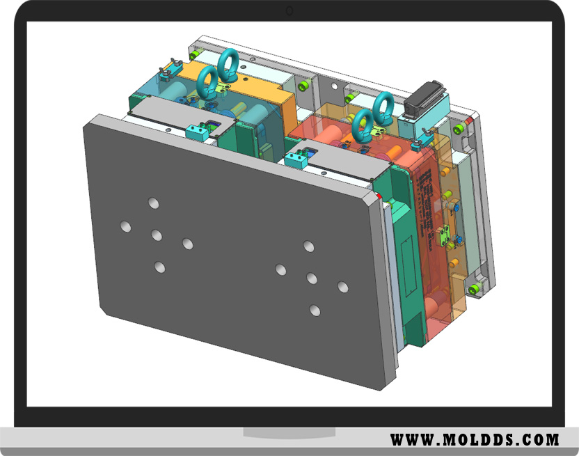 双色模具全3D设计案例005